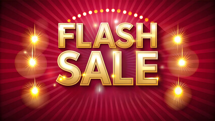 flash sale poster