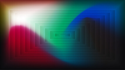 Colorful Fractal Glass Gradient Textures