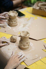 potter at work