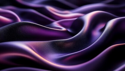 Obraz premium Purple Silk Drape for Luxurious Texture. (1)