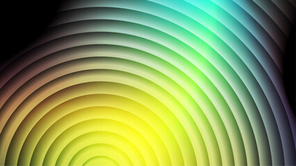 Colorful Fractal Glass Gradient