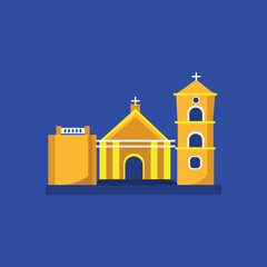 Church Vector Graphic