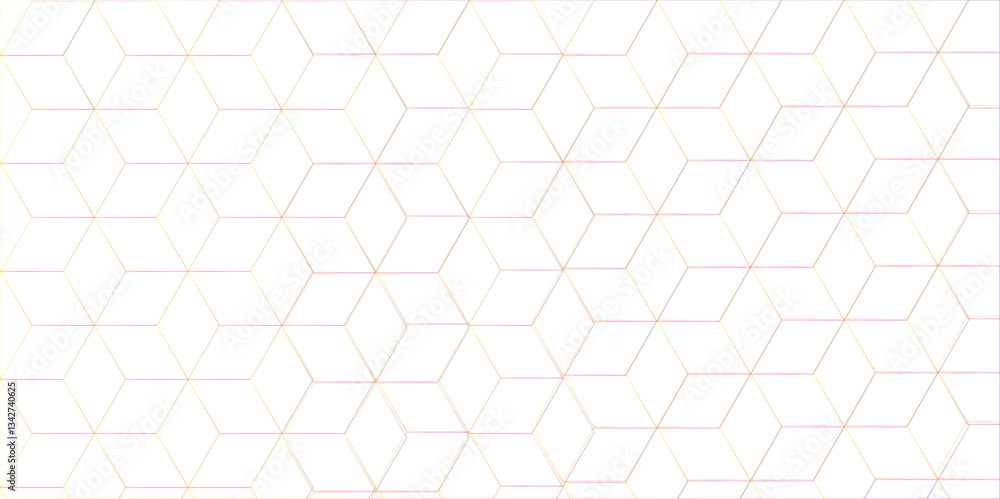 Poster abstract white background with hexagons. abstract hexagon polygonal pattern background vector. seaml