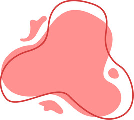 Colourful Blob Decoration Element Set
