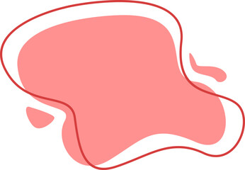 Colourful Blob Decoration Element Set