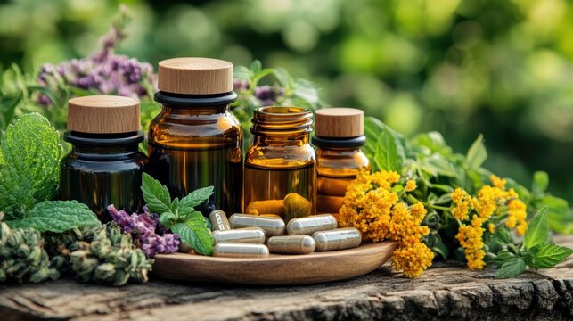 Nature is potent power, bottled and ready to enhance your well-being, plant-based supplements offering a natural path to vibrant health.