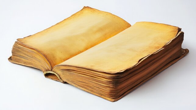 Bright Pages A Yellow Book Unfolded in Simplicity