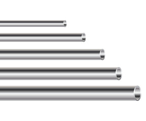 Metal pipe Steel tubes set