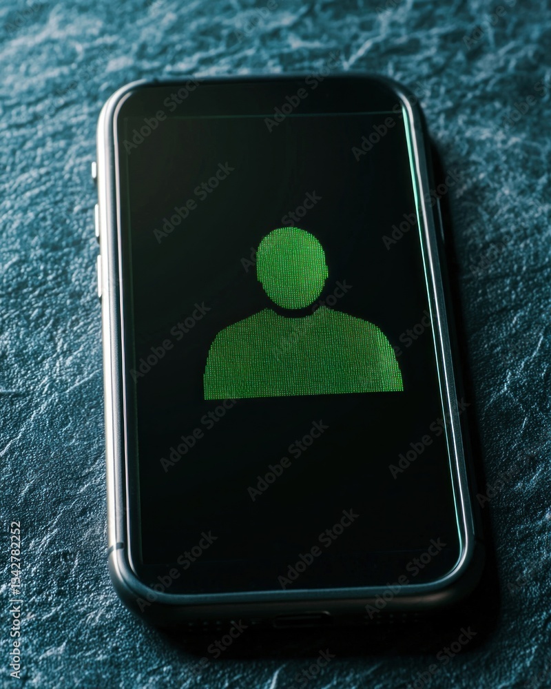 Aufkleber digital communication breakthrough urban setting mobile technology minimalist environment close-up v