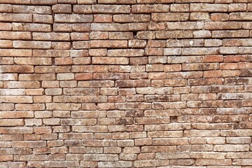 Texture of the brick walls     
