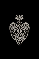 Naklejka premium tribal tattoo