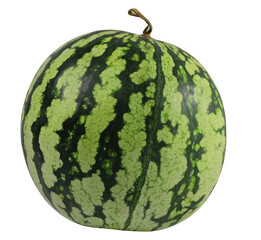 watermelon isolated on transperent background with high resolution
