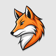 ox head mascot logo vector illustration, with a wise eye look, suitable for the sports team mascot logo, e sport team etc.