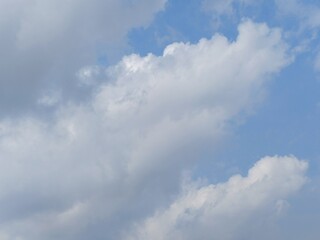 blue sky with clouds