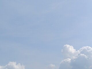 blue sky with clouds