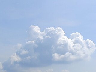 Picture of blue sky with white clouds.