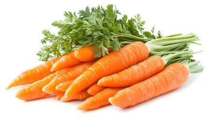 Fresh Carrots with Greens