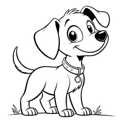 Dog Coloring Book