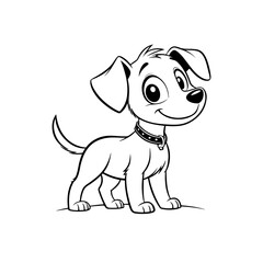Dog Coloring Book