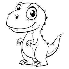 Dinosaur Coloring Book