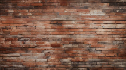 Rustic aged brick wall texture with earthy tones and weathered details