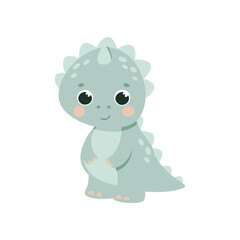 Naklejka premium Cute Dinosaur