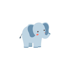 Playful Animal Characters – Elephant, Giraffe, Fox, Rabbit, and Crab
