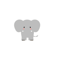 Playful Animal Characters – Elephant, Giraffe, Fox, Rabbit, and Crab