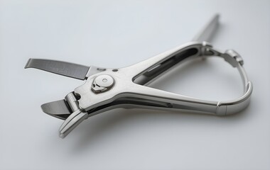 "Precision Stainless Steel Nail Clipper with Sharp Curved Blades &ndash; Professional Manicure and Pedicure Tool for Clean and Accurate Nail Trimming"