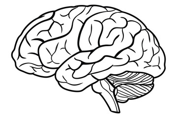 Neural Spectrum A Bold Brain Silhouette Design