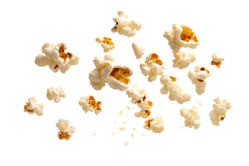 popcorn in air