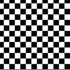 Fototapeta premium Transparent grid seamless pattern background. Grey and white checkboard background. Abstract checkered chessboard. Vector element. Trippy checkerboard background. Retro psychedelic checkered wallpaper