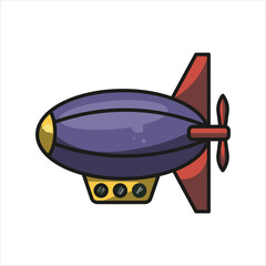Zeppelin Airship Blimp Air Transportation © JackRabbit