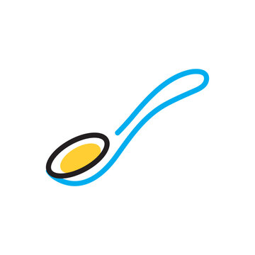 Multi color icon for tablespoon