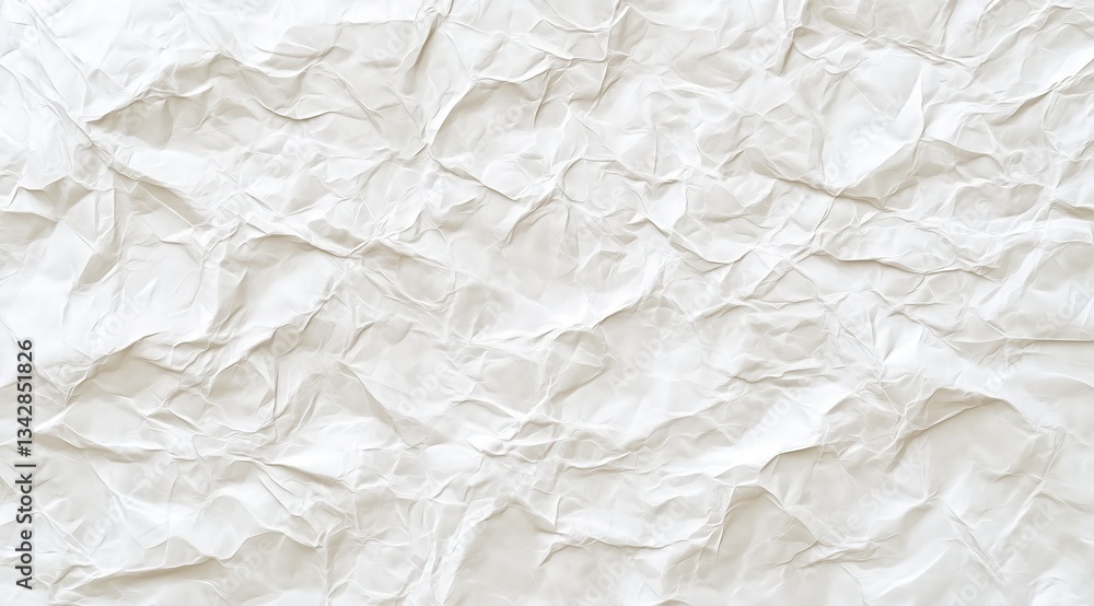 Poster texture of worn paper: an image showcasing the tactile quality of aged and crumpled paper, emphasizi