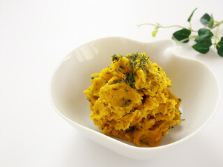 カボチャのサラダ