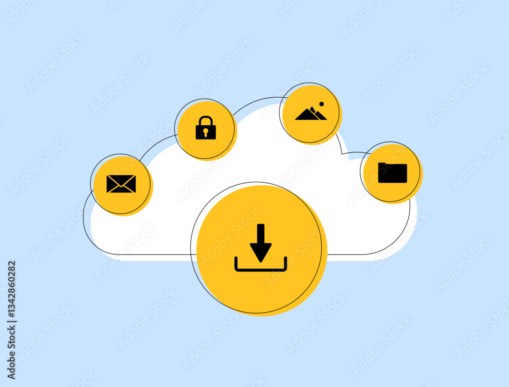 Poster cloud backup services offer secure storage with encryption and remote access. online storage ensures