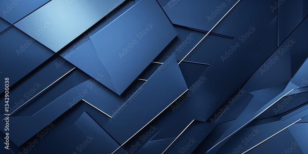 Poster a modern geometric background forming intricate diamond and hexagonal patterns