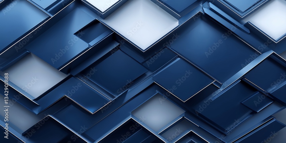 Poster a modern geometric background forming intricate diamond and hexagonal patterns