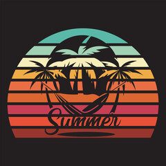 Stylish Summer T-Shirt Graphics