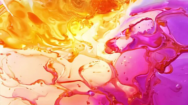 A bold and dynamic paint splash transition, perfect for creative visuals.
