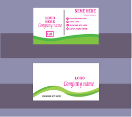 Fototapeta premium Professional best designs modern business card design