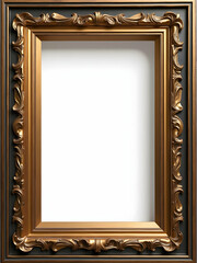 beautiful and luxurious frame, copy space area