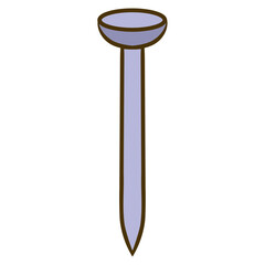 nail construction equipment illustration