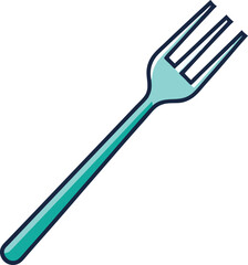 Garden Fork Vector Illustration
