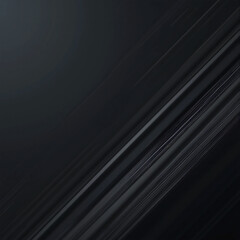 Obraz premium Dark deep black dynamic abstract background with diagonal lines. Modern creative halftone premium gradient. 3d cover of business presentation banner.