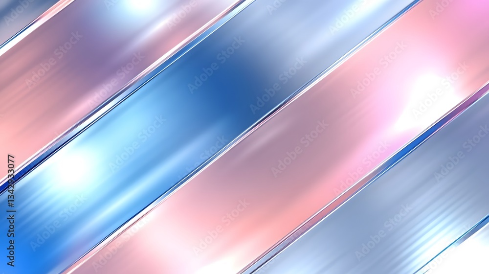 Poster diagonal lines of various colors create an abstract design
