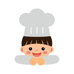 꼬마 요리사 일러스트