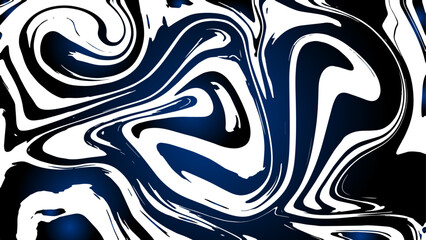 Abstract cover melted marble stripes. Liquefy colorful Bright flowing striped stain texture. Gradient ink splash with swirls on white background. Template for brochures, posters, covers, banners, flye