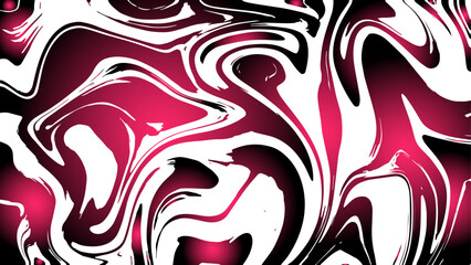 Abstract cover melted marble stripes. Liquefy colorful Bright flowing striped stain texture. Gradient ink splash with swirls on white background. Template for brochures, posters, covers, banners, flye